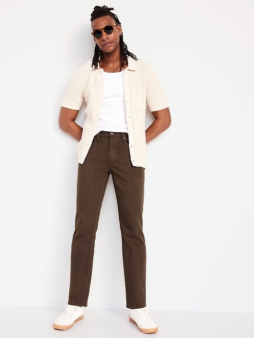 Image number 3 showing, Athletic Taper Five-Pocket Pants