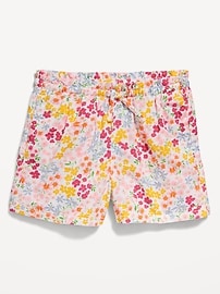 View large product image 4 of 4. Ruffled Pull-On Shorts for Toddler Girls