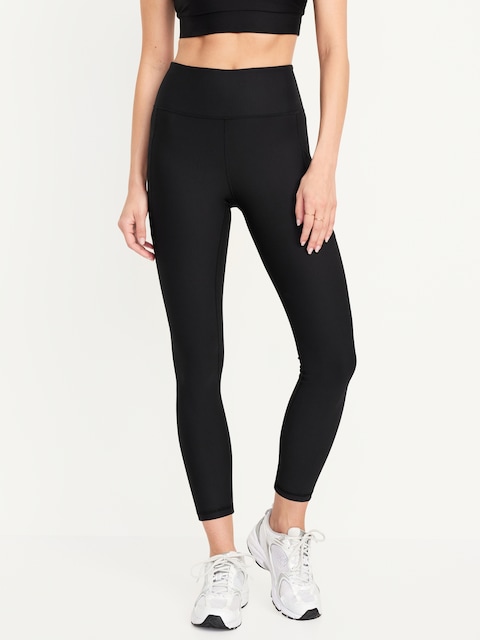 High-Waisted PowerSoft Rib Pocket Leggings