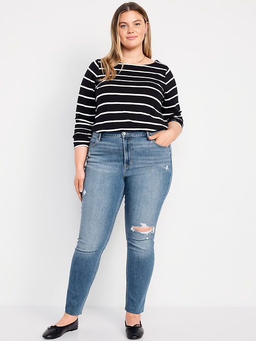 Image number 7 showing, High-Waisted Wow Straight Jeans