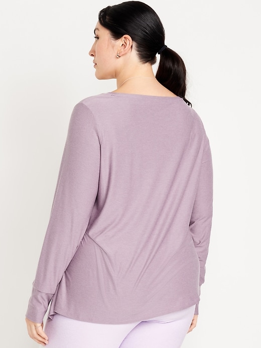 Image number 8 showing, CloudMotion Side-Tie Tunic