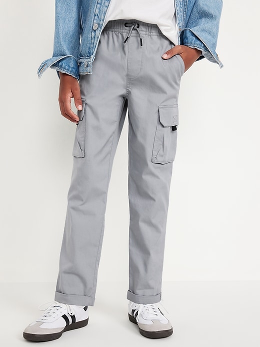 Voir une image plus grande du produit 1 de 4. Pantalon chino cargo techno Effilé pour Garçon