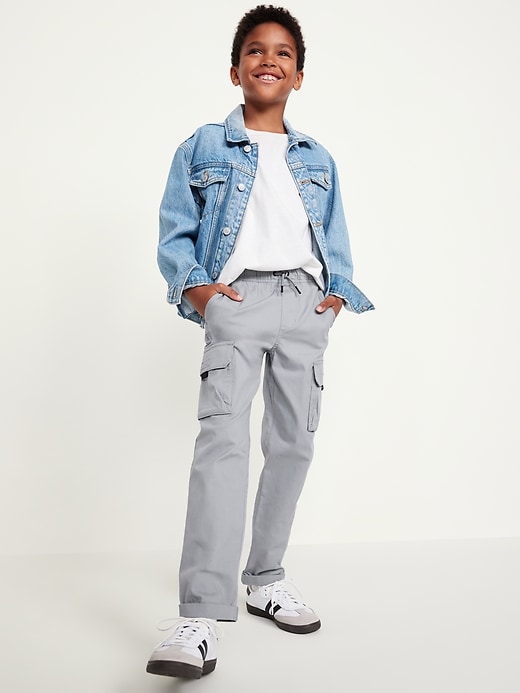 Image number 3 showing, Built-In Flex Tapered Tech Cargo Pants for Boys