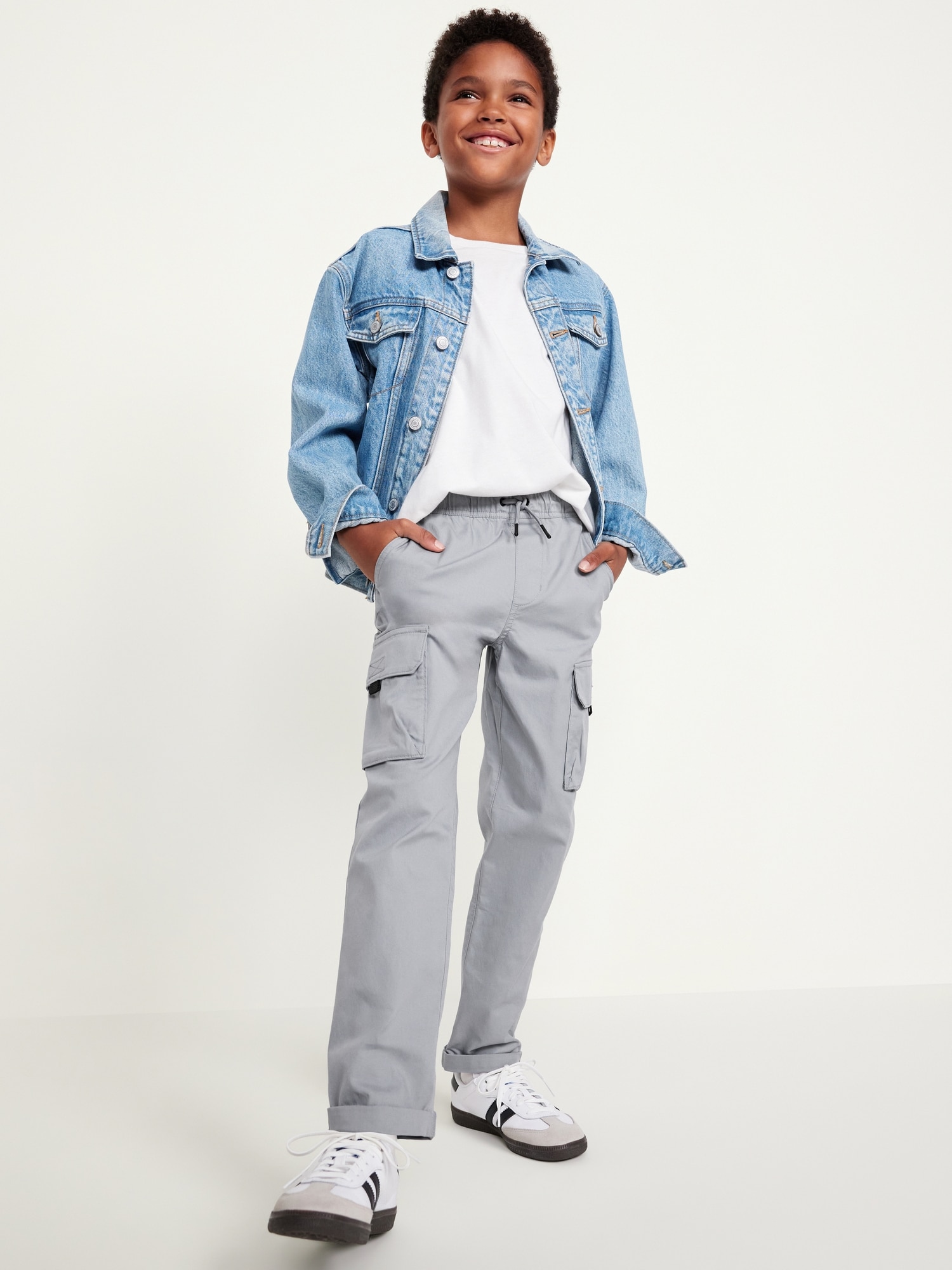 Built-In Flex Tapered Tech Cargo Pants for Boys