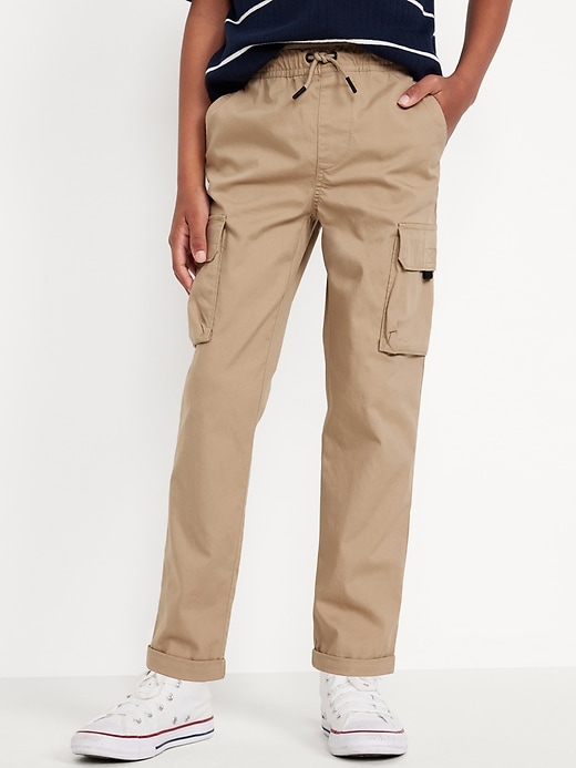 Voir une image plus grande du produit 1 de 4. Pantalon chino cargo techno Effilé pour Garçon