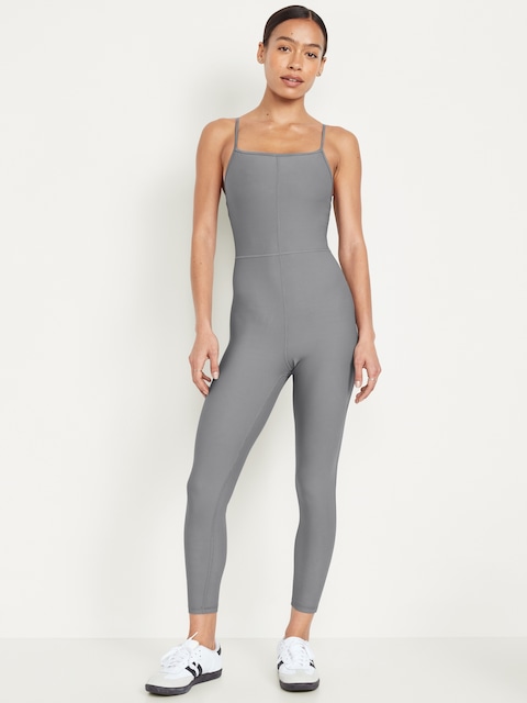 PowerSoft Ribbed 7/8 Cami Bodysuit