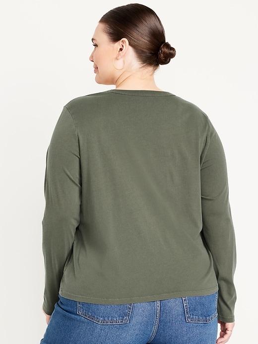 Image number 8 showing, EveryWear Long-Sleeve T-Shirt