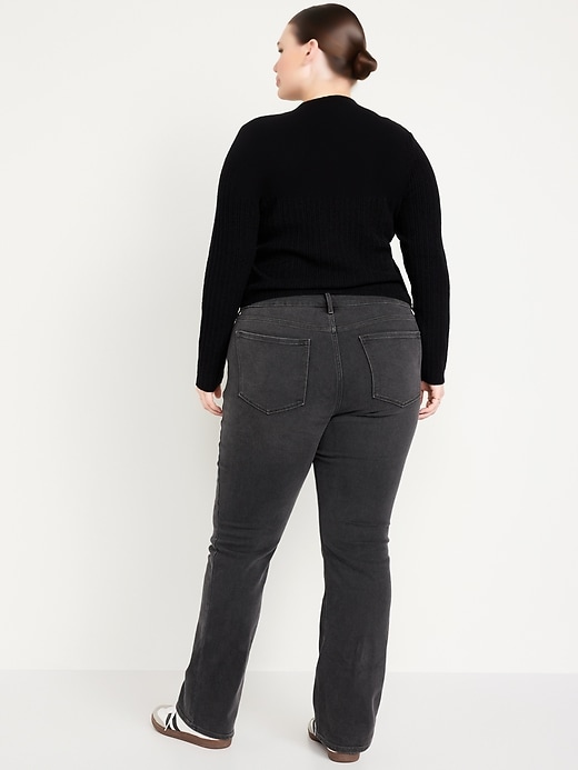 Image number 8 showing, Mid-Rise Wow Boot-Cut Jeans