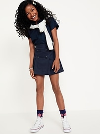 View large product image 3 of 7. School Uniform Pleated Skort for Girls
