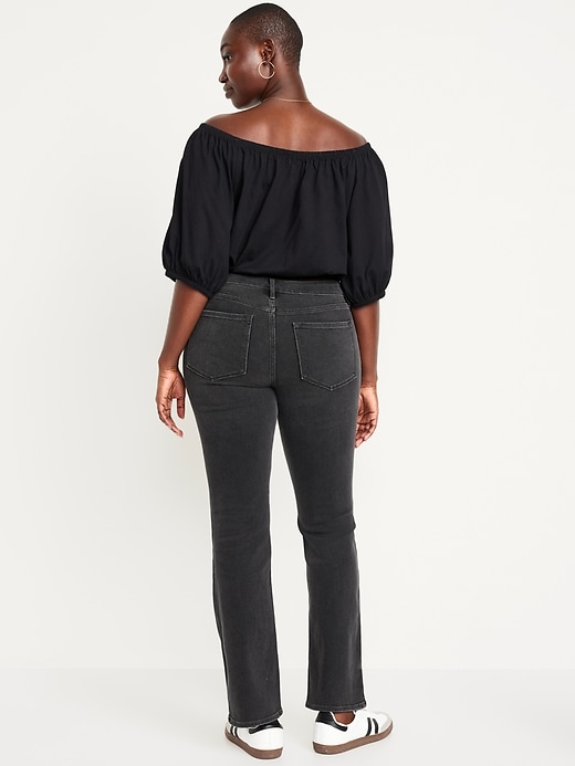 Image number 6 showing, Mid-Rise Wow Boot-Cut Jeans