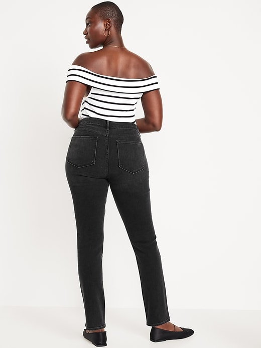 Image number 6 showing, High-Waisted Wow Straight Jeans