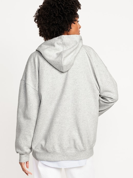 Image number 2 showing, Oversized Full-Zip Hoodie