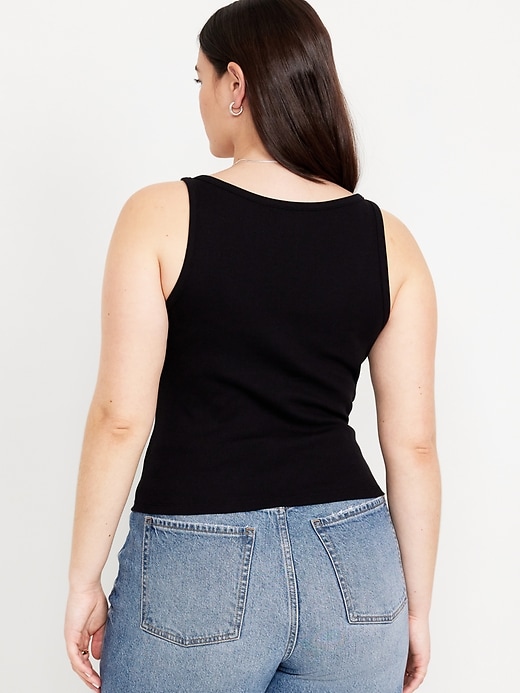 Image number 6 showing, Ribbed Crop Tank Top