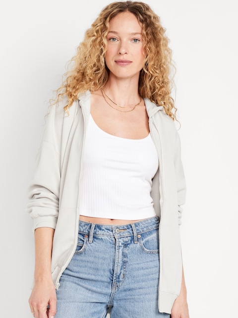 SoComfy Oversized Zip Hoodie Sweatshirt