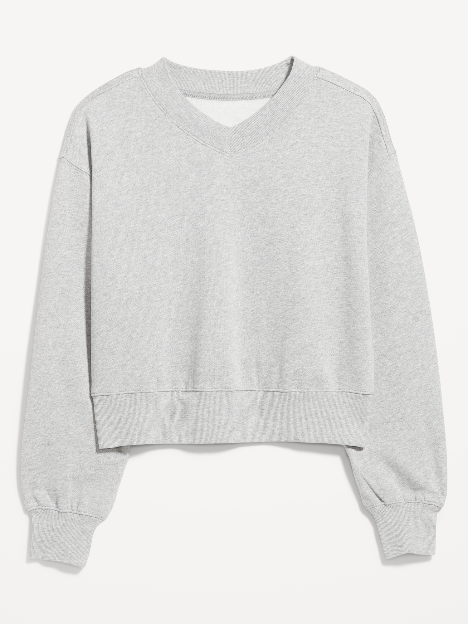 SoComfy Oversized V-Neck Sweatshirt