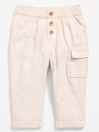 Voir une image plus grande du produit 4 de 4. Pantalon cargo utilitaire à tissage double pour bébé