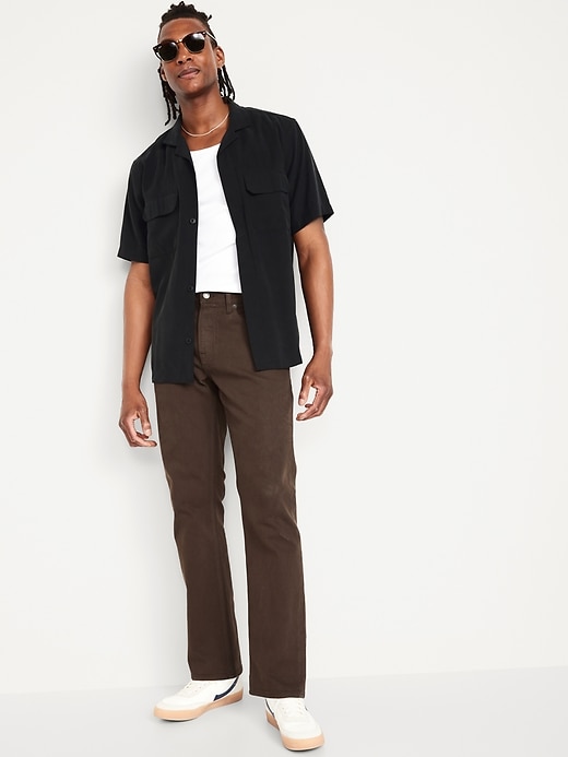 Image number 3 showing, Straight Five-Pocket Pants