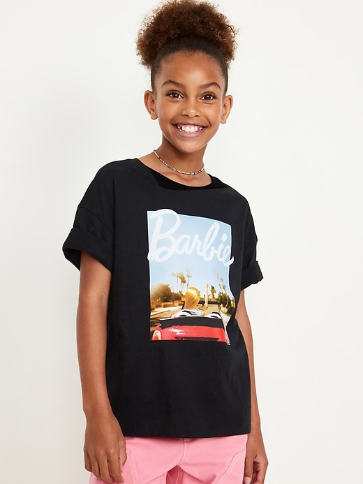 Voir une image plus grande du produit 1 de 3. T-shirt surdimensionné à imprimé sous licence pour Fille