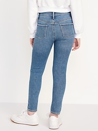 L'image numéro 2 présente Jegging Rockstar déchiré à extensibilité 360° à taille haute pour Fille
