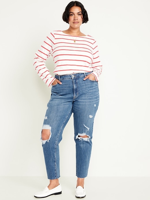 Image number 7 showing, High-Waisted OG Straight Ankle Jeans