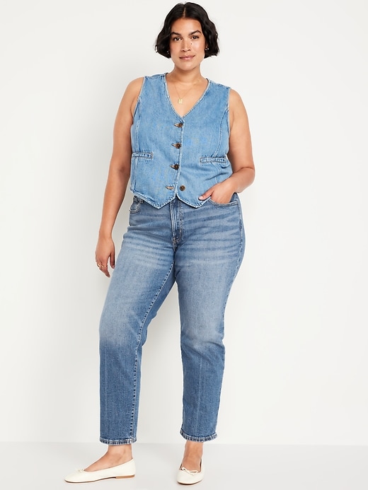 Image number 7 showing, Mid-Rise OG Straight Ankle Jeans