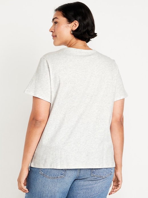 L'image numéro 8 présente T-shirt passe-partout à logo pour Femme