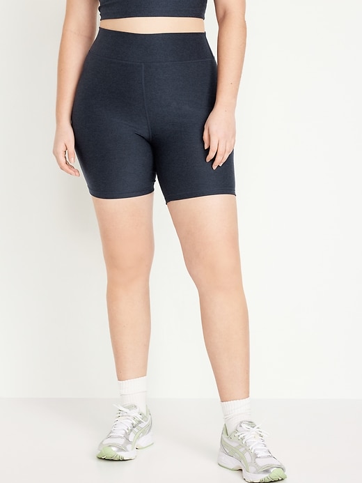 Image number 5 showing, Extra High-Waisted CloudComfy Biker Shorts -- 6-inch inseam