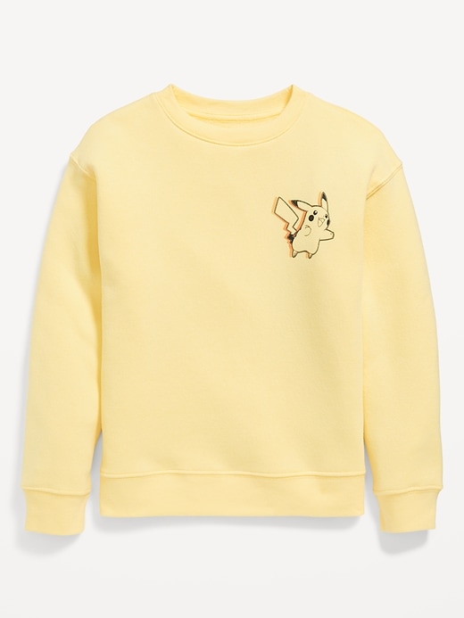 View large product image 1 of 3. Pokémon™ Gender-Neutral Crew-Neck Sweatshirt for Kids