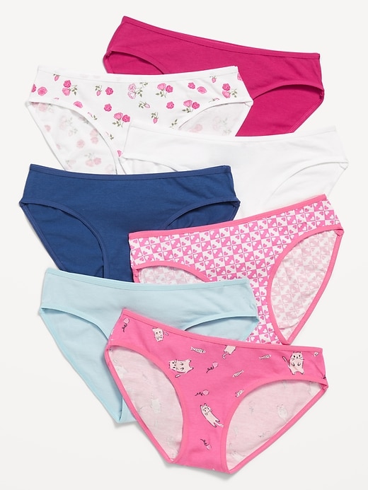 View large product image 1 of 1. Bikini Underwear 7-Pack for Girls