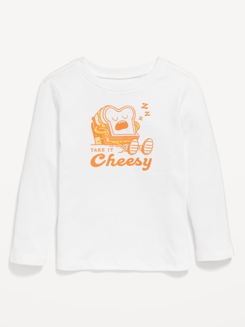 Long-Sleeve Graphic T-Shirt for Toddler Boys