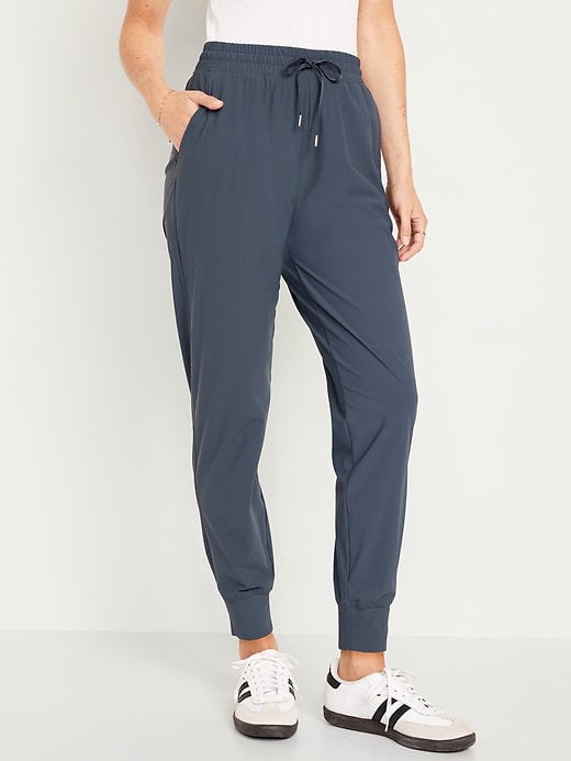 Image number 1 showing, High-Waisted SleekTech Joggers