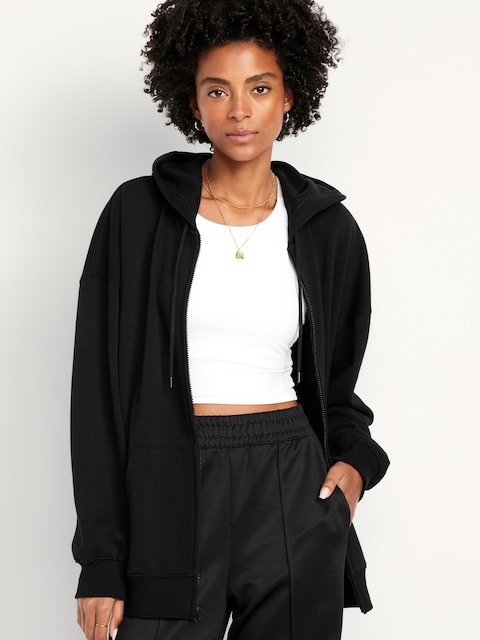 SoComfy Oversized Zip Hoodie Sweatshirt