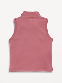 View large product image 4 of 4. Dynamic Fleece Sleeveless Mock-Neck Top for Girls