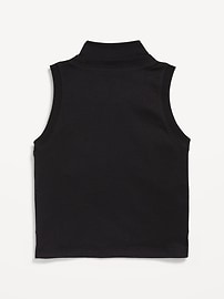 View large product image 4 of 4. Dynamic Fleece Sleeveless Mock-Neck Top for Girls