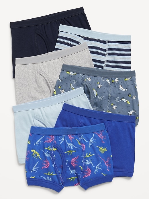 View large product image 1 of 1. Boxer-Briefs Underwear 7-Pack for Boys