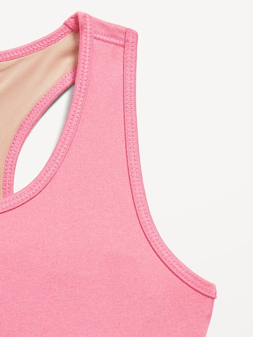 View large product image 2 of 2. PowerPress Racerback Sports Bra for Girls