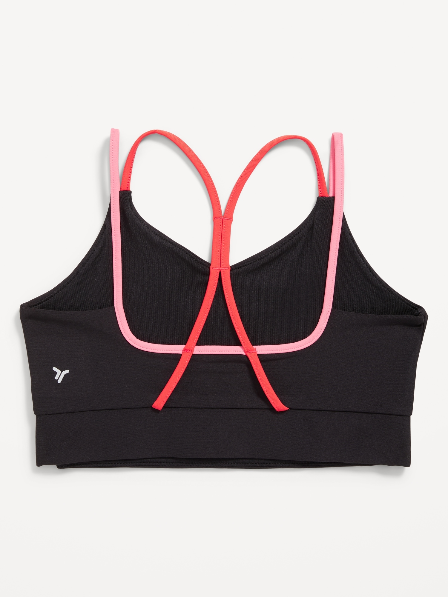 PowerSoft Strappy Longline Sports Bra for Girls