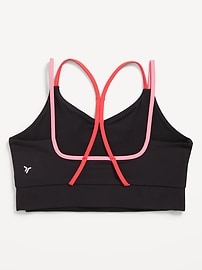 Voir une image plus grande du produit 4 de 4. Soutien-gorge de sport long à fines bretelles Powersoft pour fille