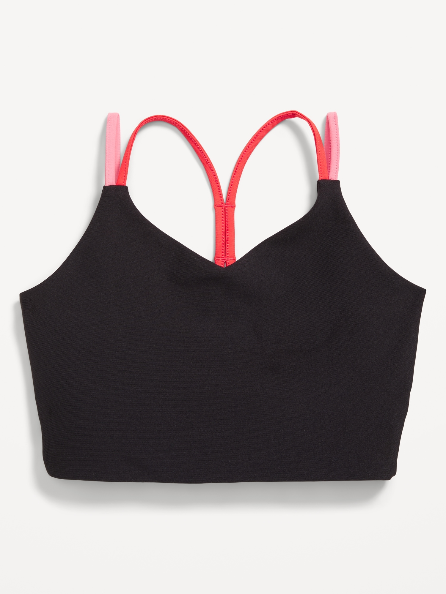 PowerSoft Strappy Longline Sports Bra for Girls