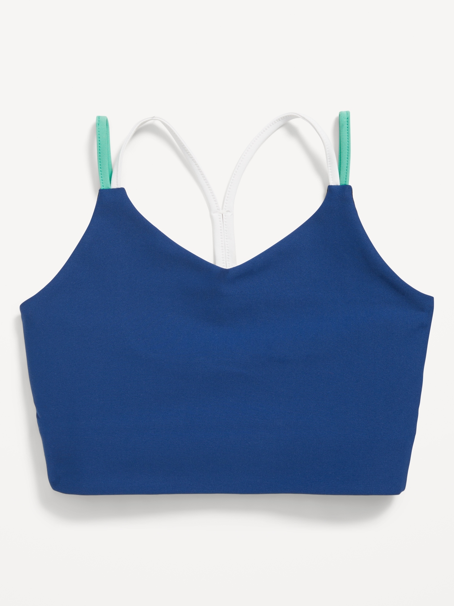 PowerSoft Strappy Longline Sports Bra for Girls