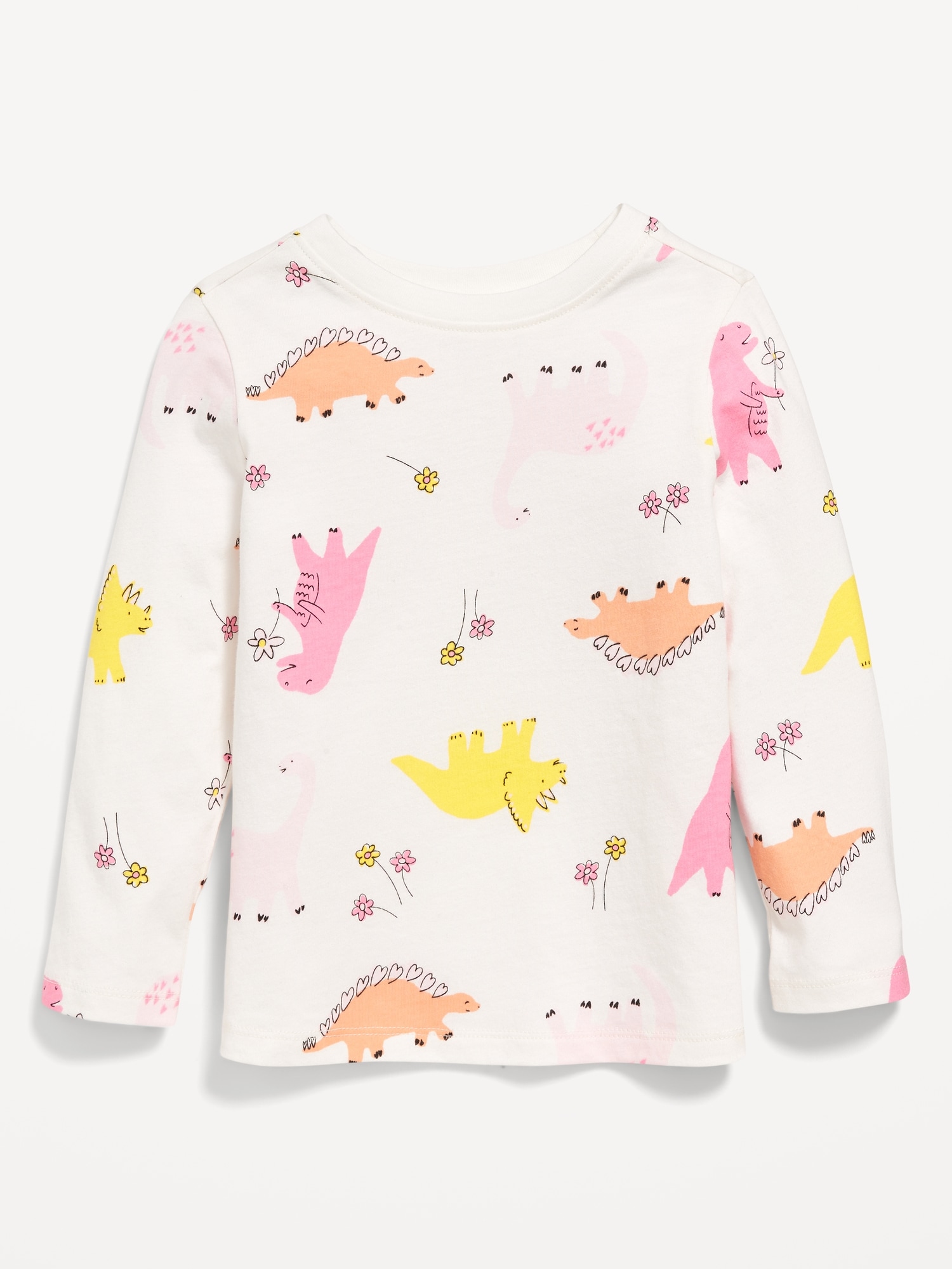 Printed Long-Sleeve T-Shirt for Toddler Girls