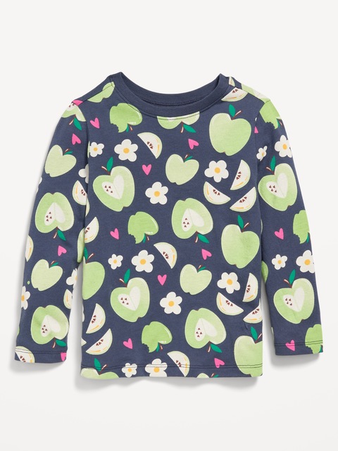 Printed Long-Sleeve T-Shirt for Toddler Girls