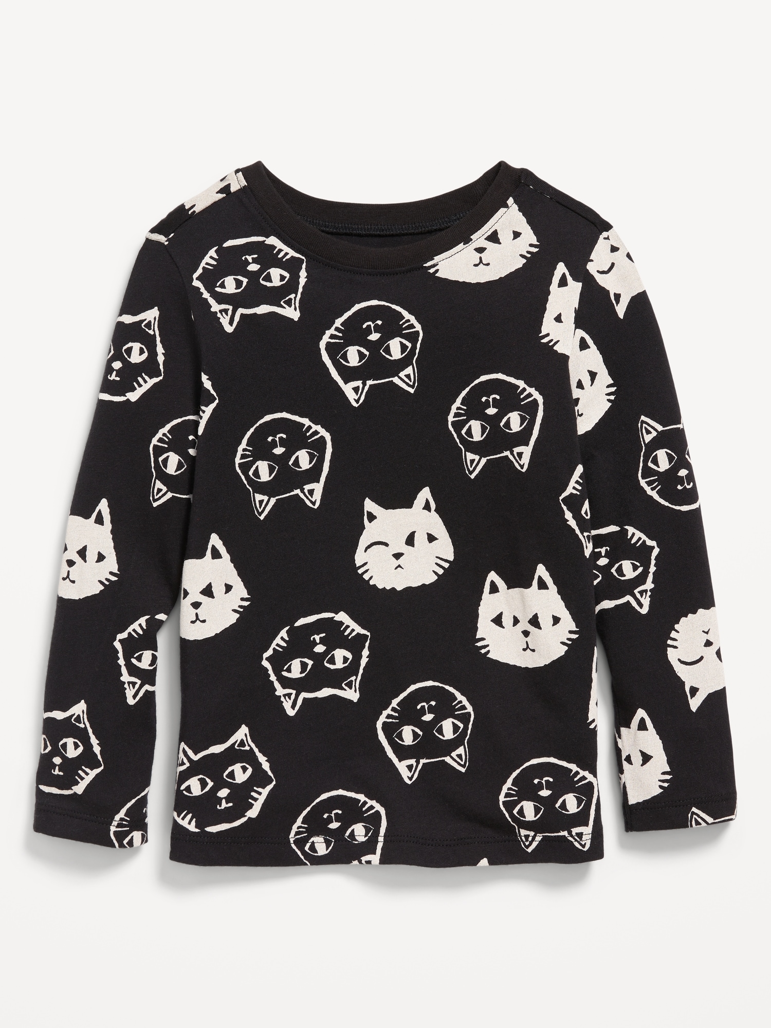 Printed Long-Sleeve T-Shirt for Toddler Girls