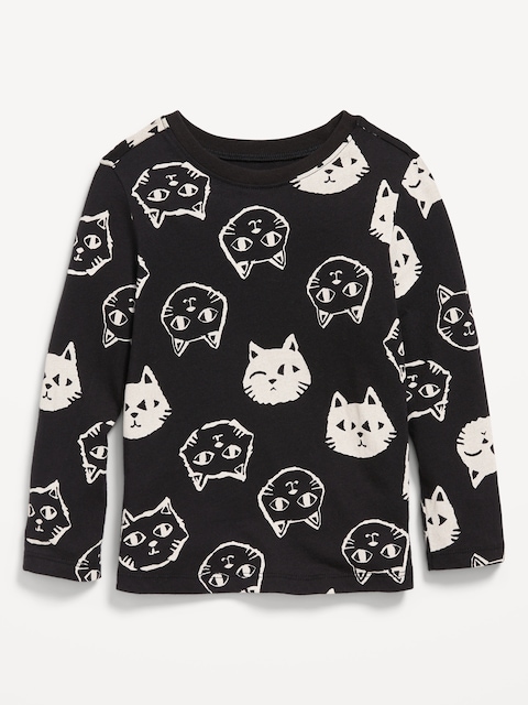 Printed Long-Sleeve T-Shirt for Toddler Girls