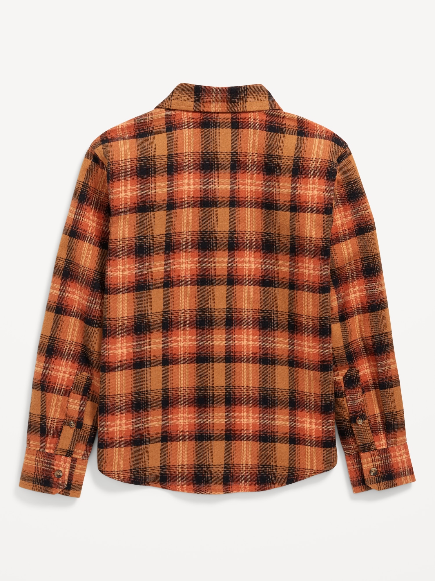 Soft-Brushed Flannel Pocket Shirt for Boys