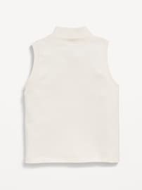 View large product image 4 of 4. Dynamic Fleece Sleeveless Mock-Neck Top for Girls