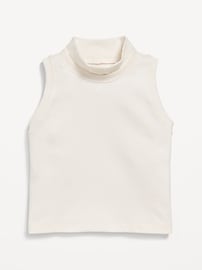 View large product image 3 of 4. Dynamic Fleece Sleeveless Mock-Neck Top for Girls