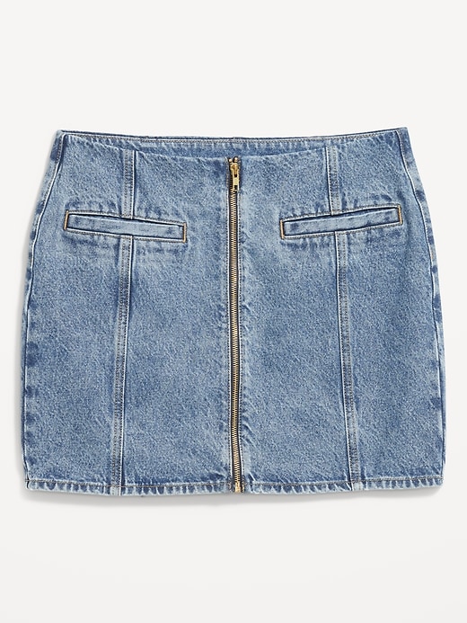 Image number 4 showing, Mid-Rise OG Jean Mini Skirt