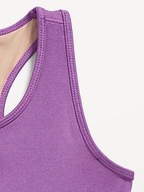 View large product image 3 of 3. PowerPress Racerback Sports Bra for Girls