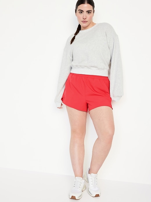 Image number 3 showing, Extra High-Waisted Run Shorts -- 3-inch inseam